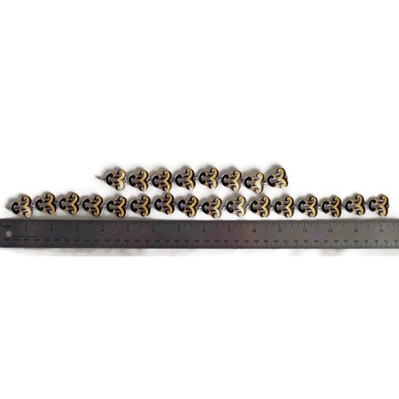 Margot de Taxco Enamel on Sterling Silver Necklace and Bracelet Set - Picture 6 of 10